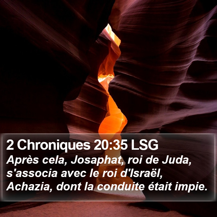 2 Chroniques 20:35 LSG Bible Study