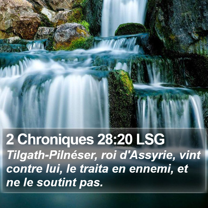 2 Chroniques 28:20 LSG Bible Study