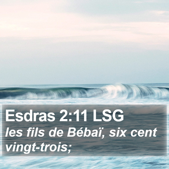 Esdras 2:11 LSG Bible Study