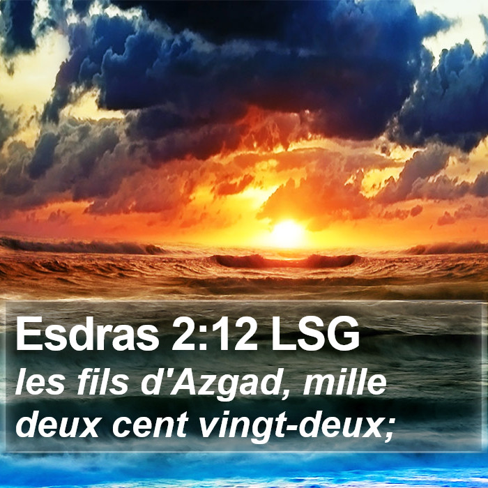 Esdras 2:12 LSG Bible Study