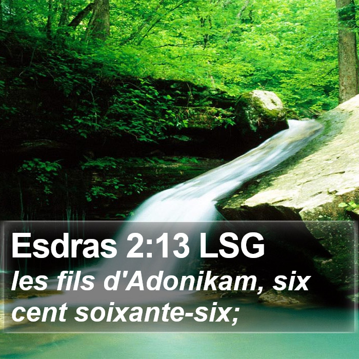 Esdras 2:13 LSG Bible Study