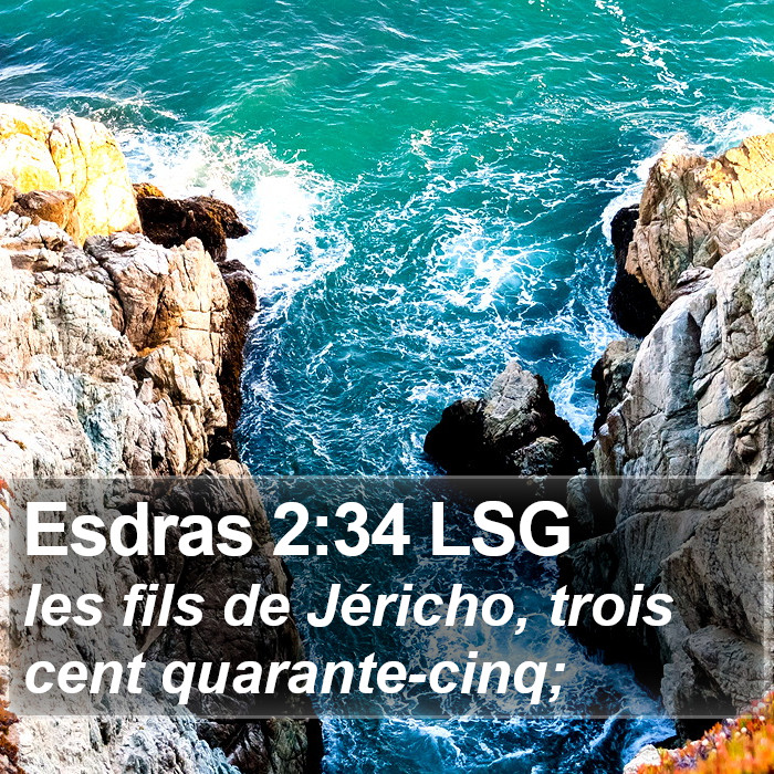 Esdras 2:34 LSG Bible Study