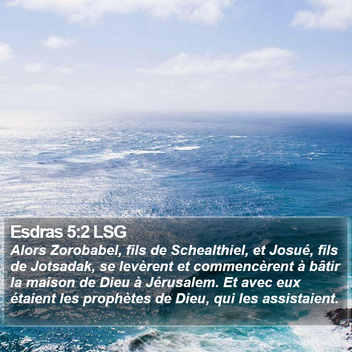 Esdras 5:2 LSG Bible Study