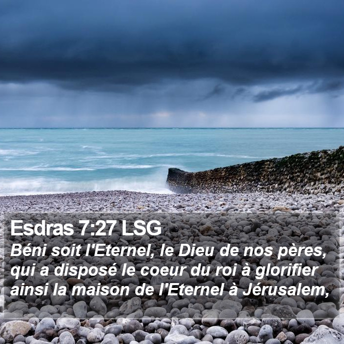 Esdras 7:27 LSG Bible Study