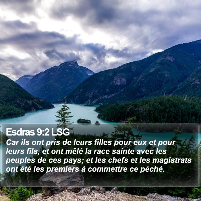 Esdras 9:2 LSG Bible Study