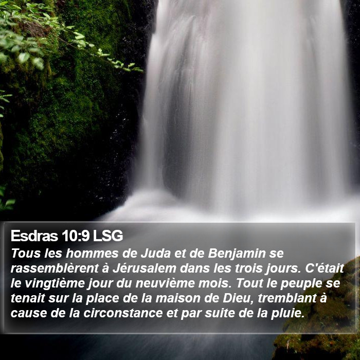 Esdras 10:9 LSG Bible Study