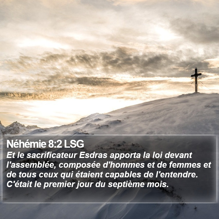 Néhémie 8:2 LSG Bible Study