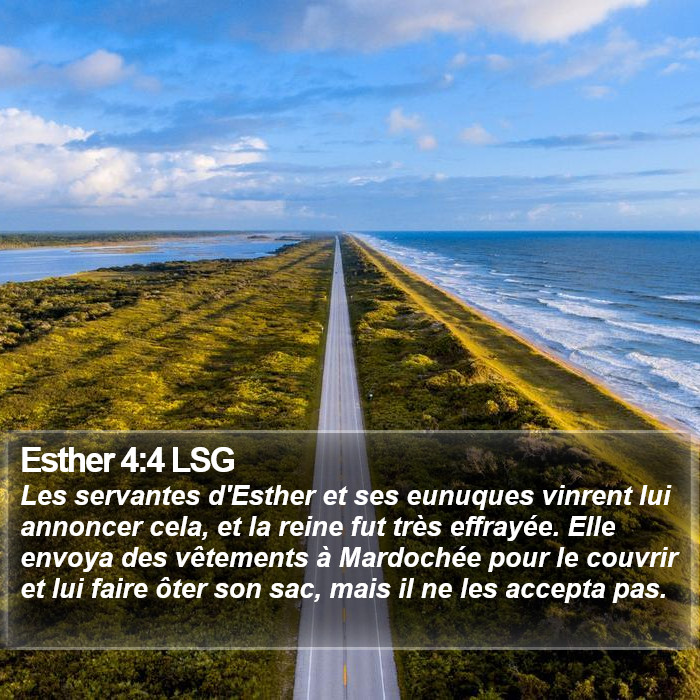 Esther 4:4 LSG Bible Study