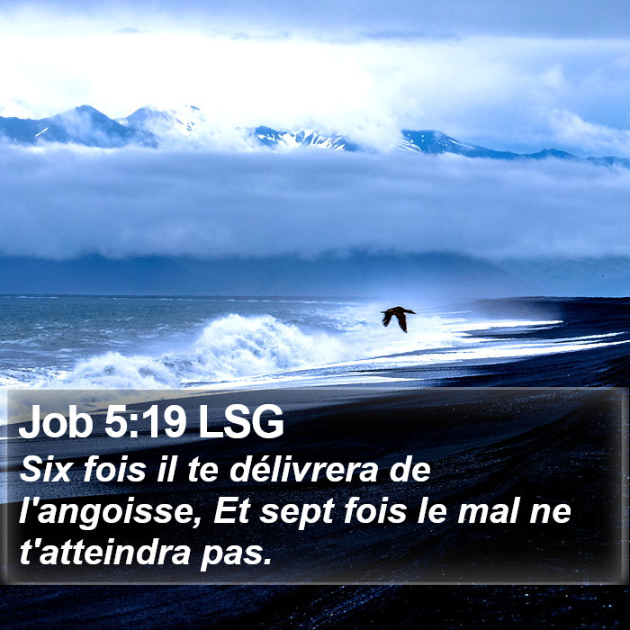 Job 5:19 LSG Bible Study