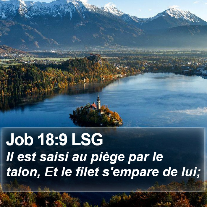 Job 18:9 LSG Bible Study