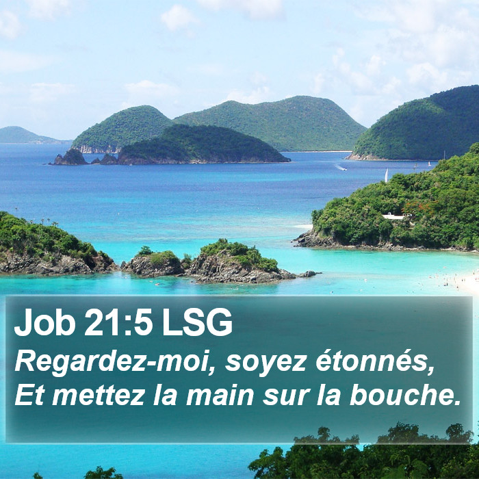 Job 21:5 LSG Bible Study