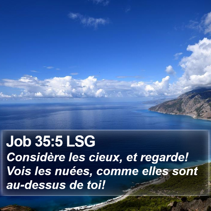 Job 35:5 LSG Bible Study