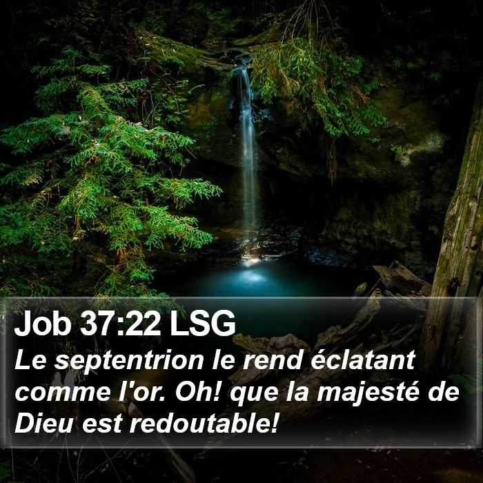 Job 37:22 LSG Bible Study