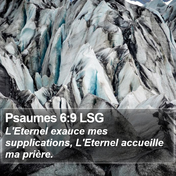Psaumes 6:9 LSG Bible Study