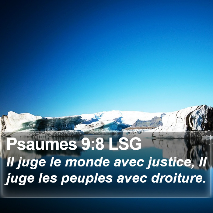 Psaumes 9:8 LSG Bible Study