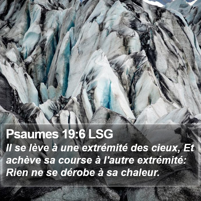 Psaumes 19:6 LSG Bible Study