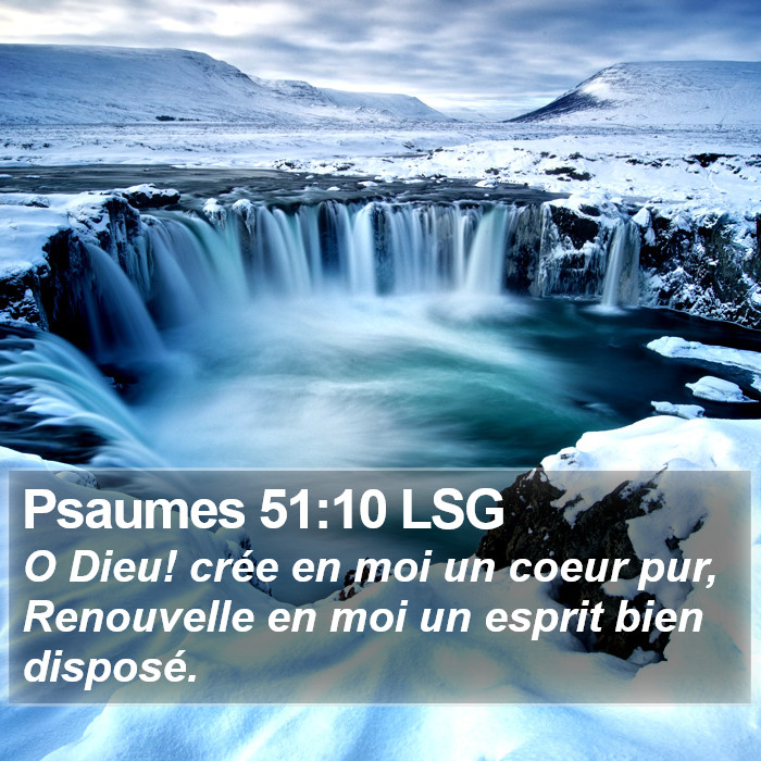 Psaumes 51:10 LSG Bible Study