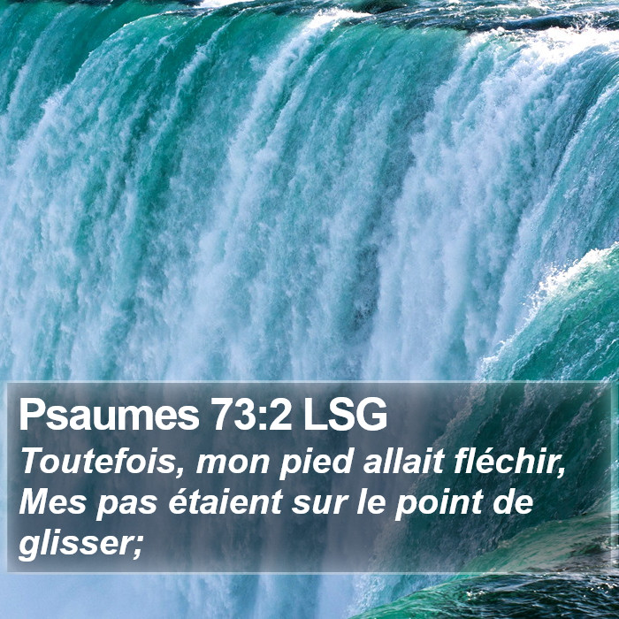Psaumes 73:2 LSG Bible Study