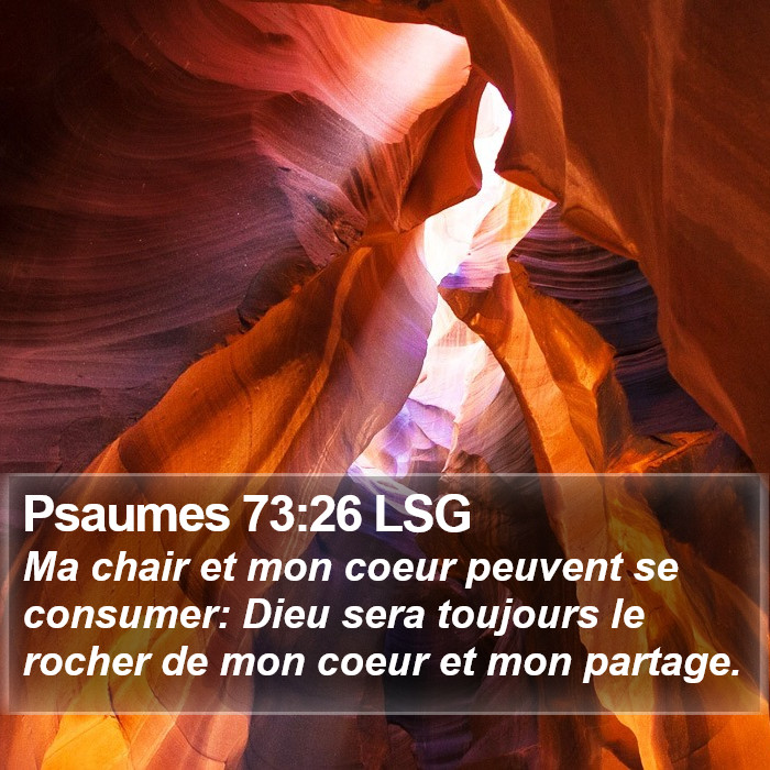 Psaumes 73:26 LSG Bible Study