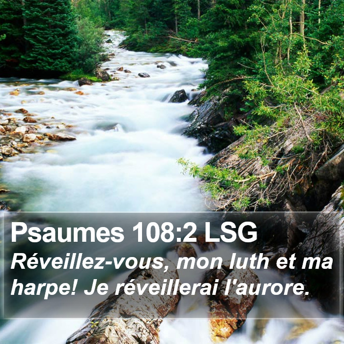 Psaumes 108:2 LSG Bible Study