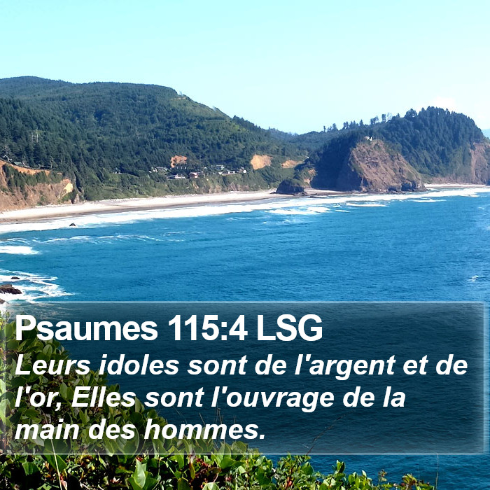 Psaumes 115:4 LSG Bible Study