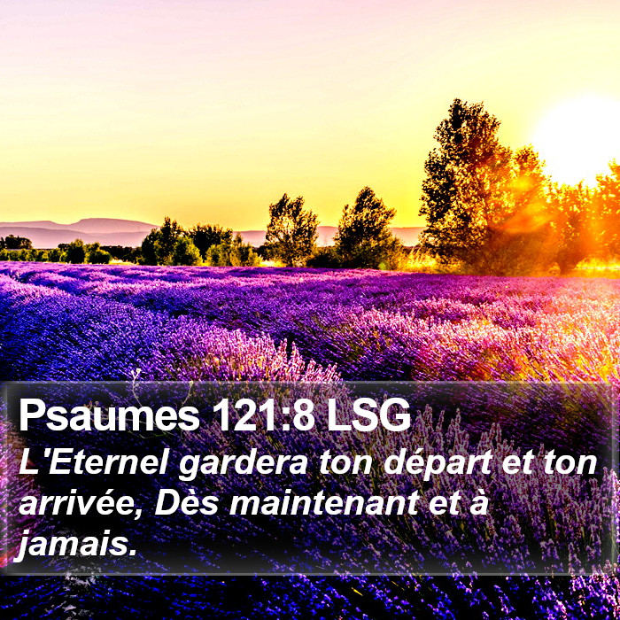 Psaumes 121:8 LSG Bible Study