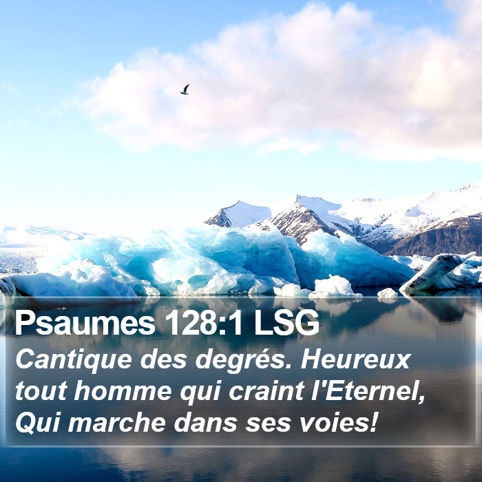 Psaumes 128:1 LSG Bible Study