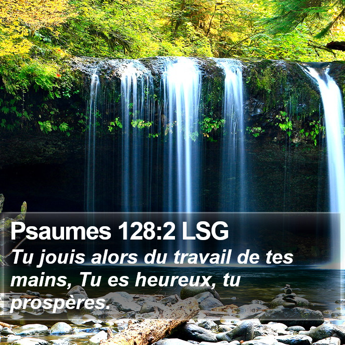 Psaumes 128:2 LSG Bible Study