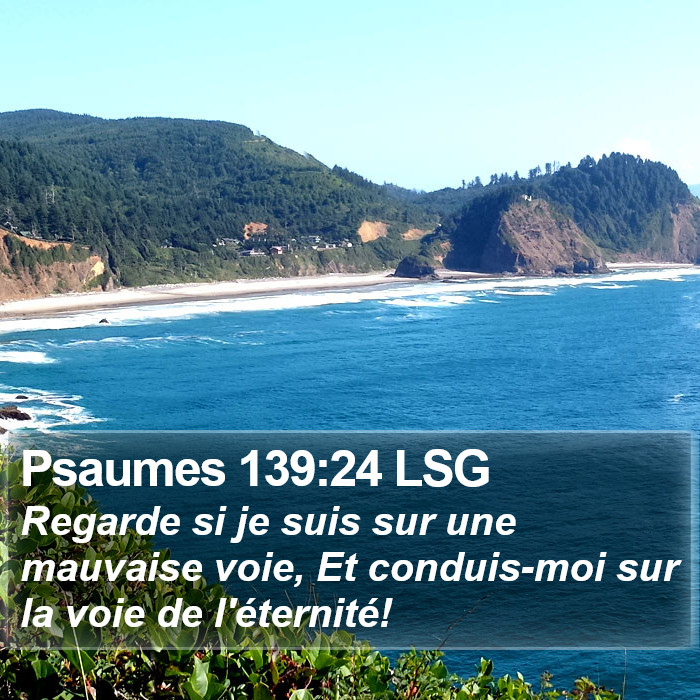 Psaumes 139:24 LSG Bible Study