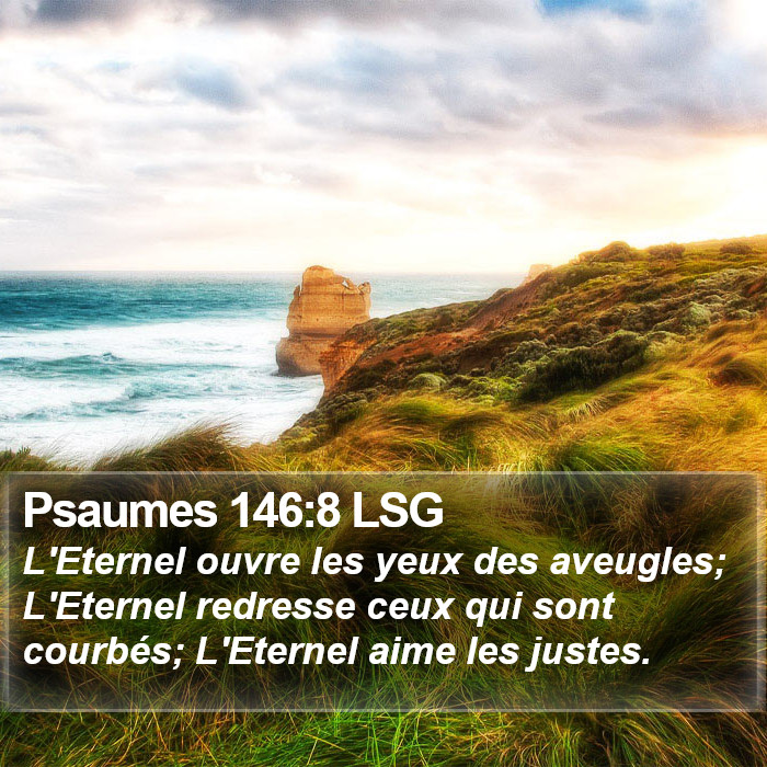 Psaumes 146:8 LSG Bible Study