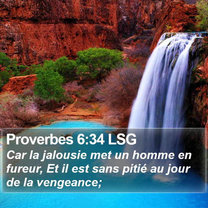 Proverbes 6:34 LSG Bible Study