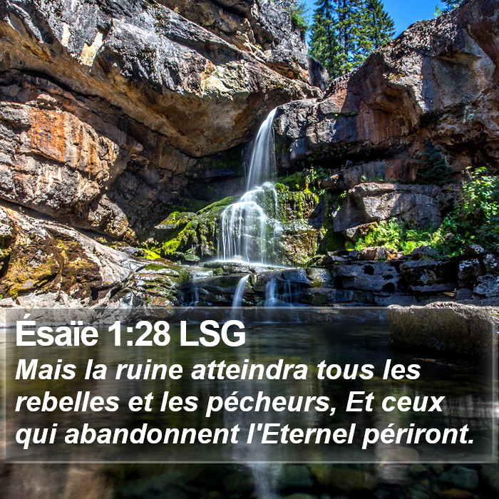 Ésaïe 1:28 LSG Bible Study