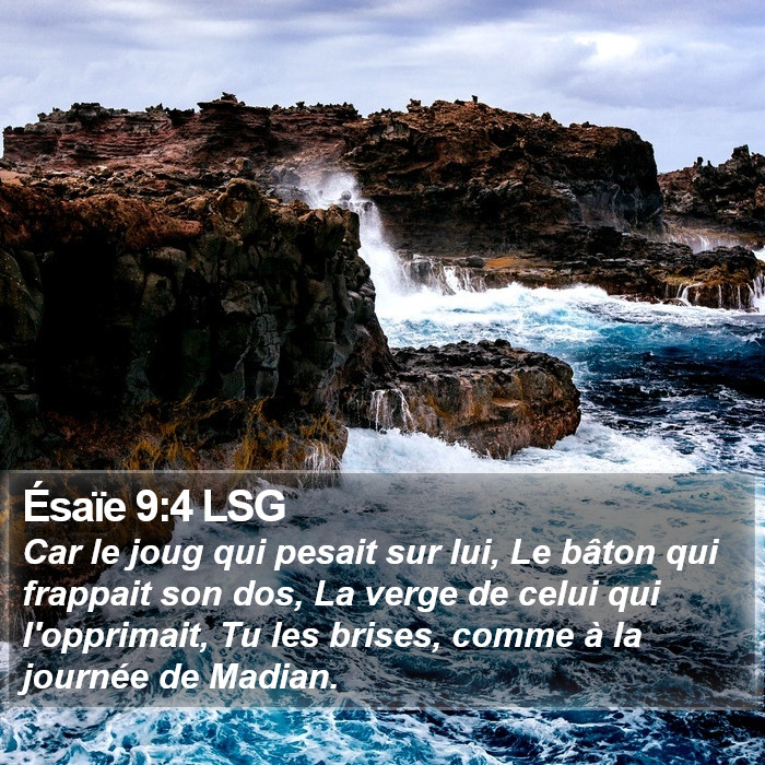 Ésaïe 9:4 LSG Bible Study