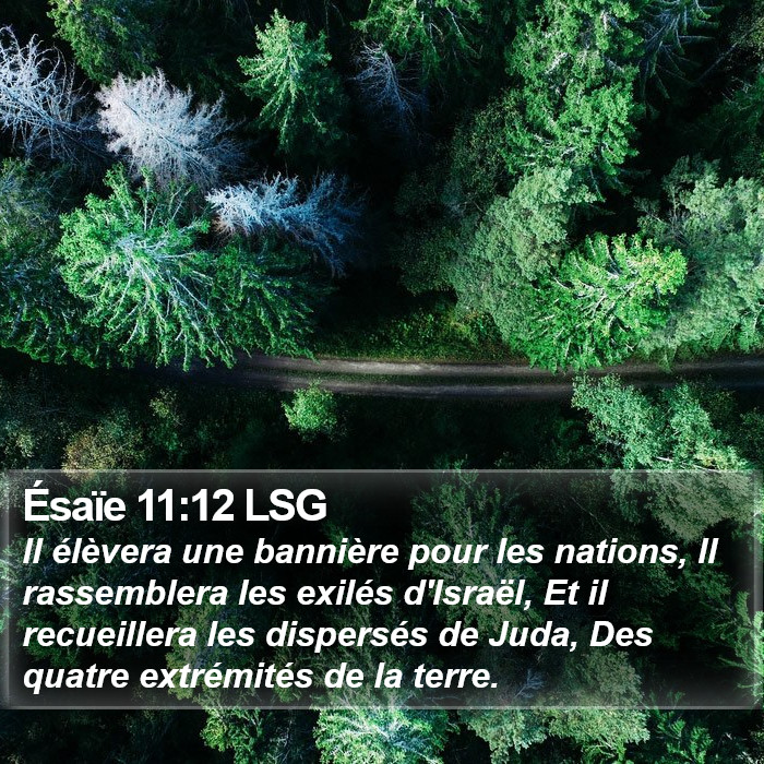 Ésaïe 11:12 LSG Bible Study