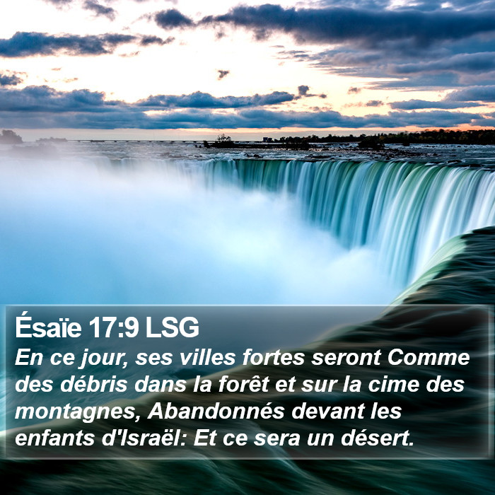 Ésaïe 17:9 LSG Bible Study