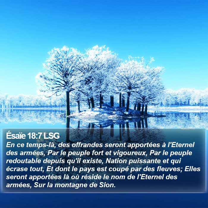 Ésaïe 18:7 LSG Bible Study