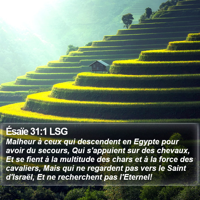 Ésaïe 31:1 LSG Bible Study