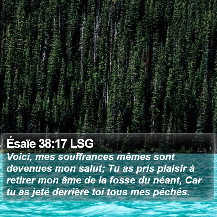 Ésaïe 38:17 LSG Bible Study