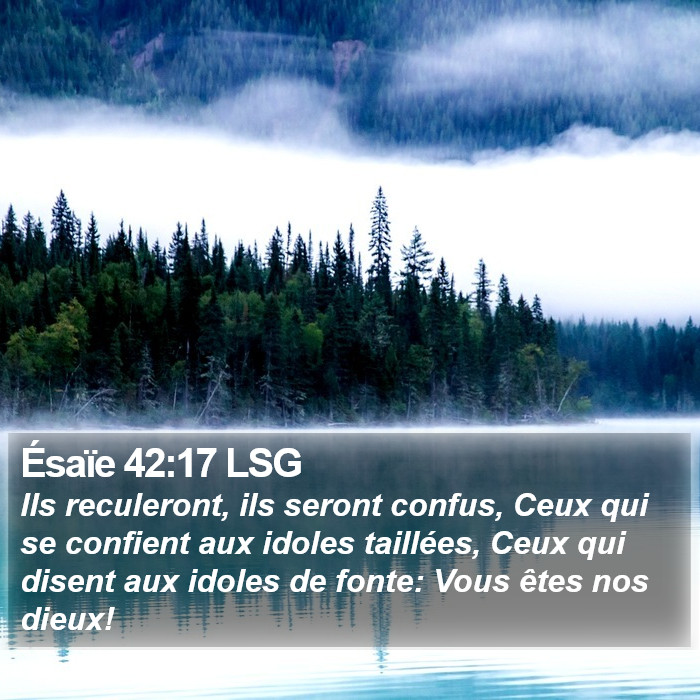 Ésaïe 42:17 LSG Bible Study