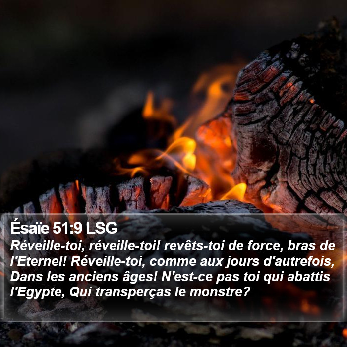 Ésaïe 51:9 LSG Bible Study