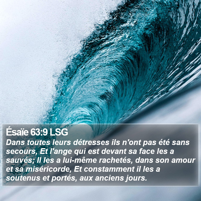 Ésaïe 63:9 LSG Bible Study