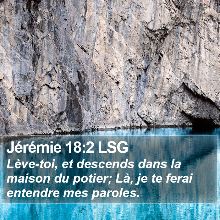 Jérémie 18:2 LSG Bible Study