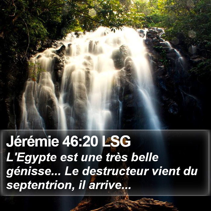 Jérémie 46:20 LSG Bible Study