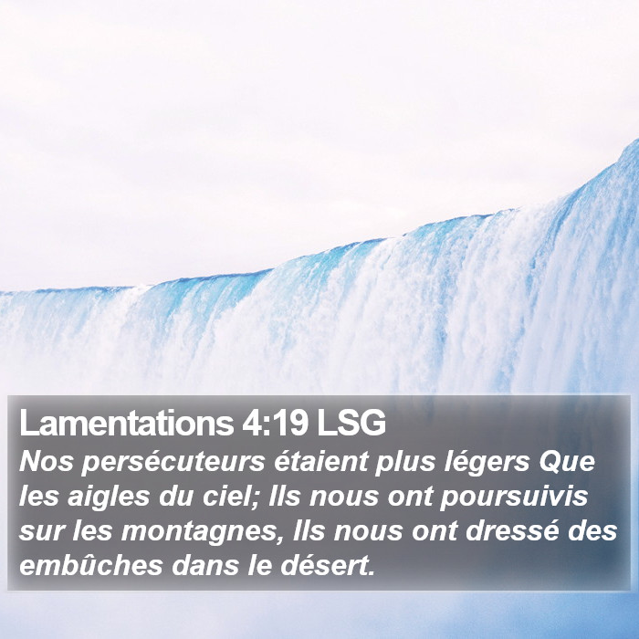 Lamentations 4:19 LSG Bible Study