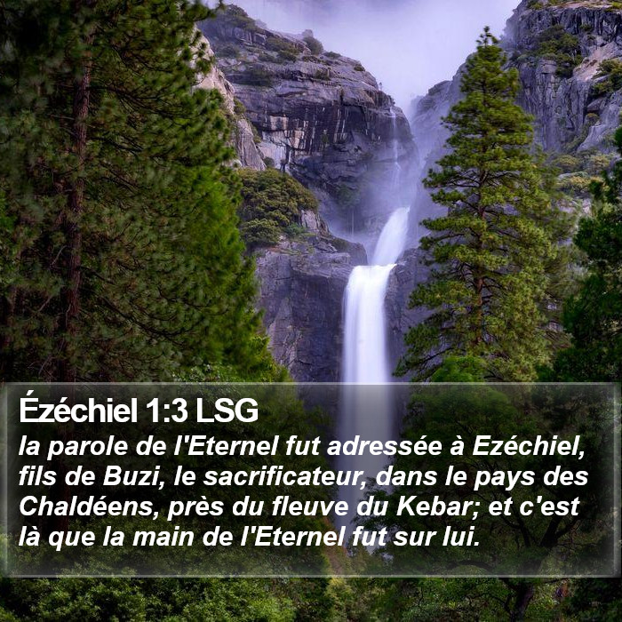 Ézéchiel 1:3 LSG Bible Study