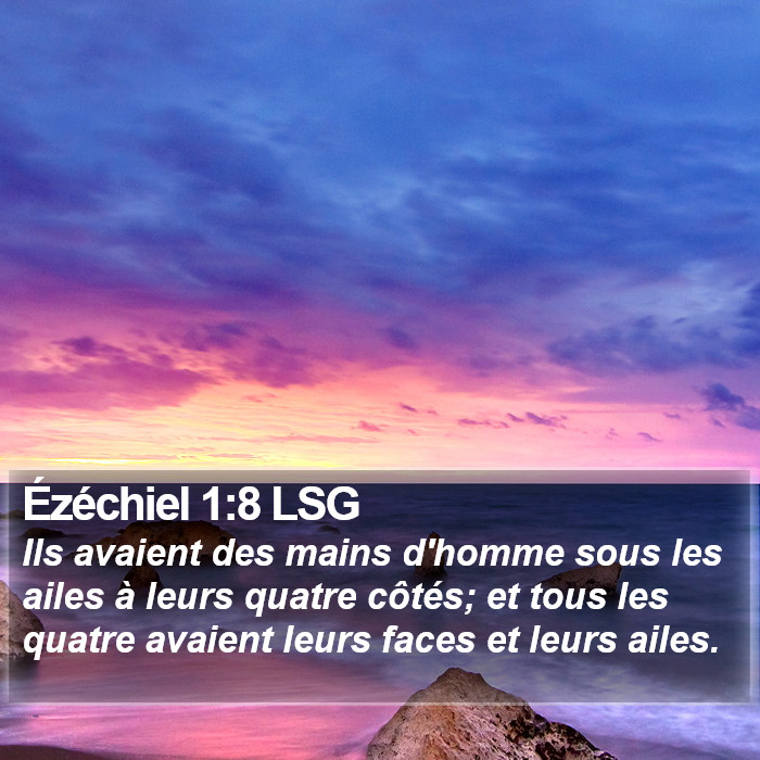 Ézéchiel 1:8 LSG Bible Study