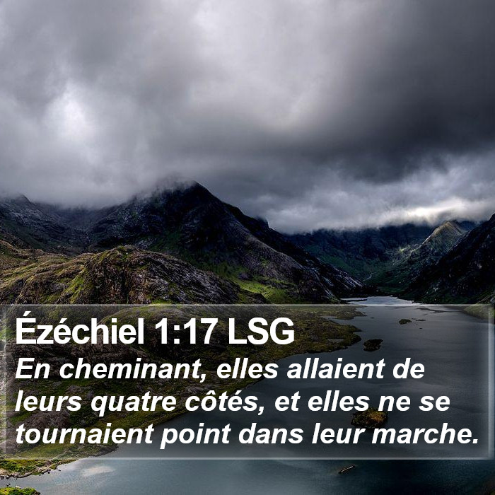 Ézéchiel 1:17 LSG Bible Study