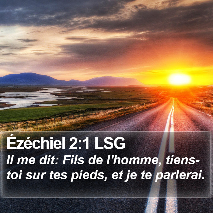 Ézéchiel 2:1 LSG Bible Study