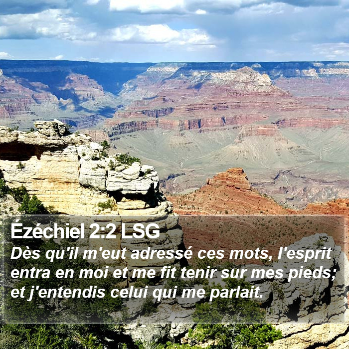 Ézéchiel 2:2 LSG Bible Study
