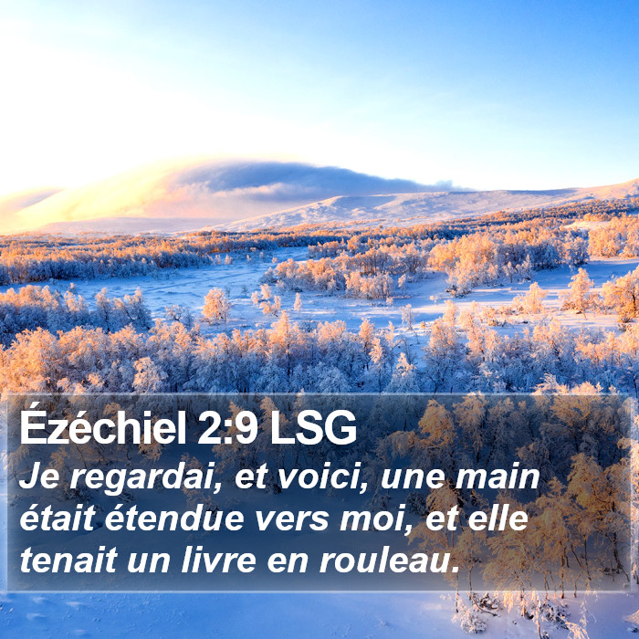 Ézéchiel 2:9 LSG Bible Study